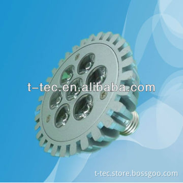 7*1w LED aquarium lighting full blue spot light